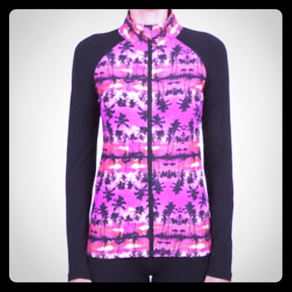 Lorna Jane Jackets & Blazers - Lorna Jane Maxum Full Zip Jacket: Paradise Palm